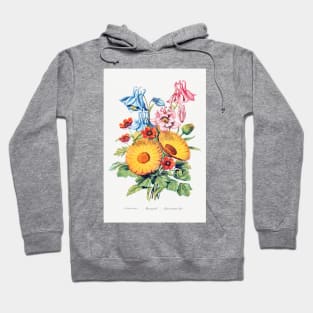 Columbine, Marigold and Pheasant's Eye from The Language of Flowers Hoodie